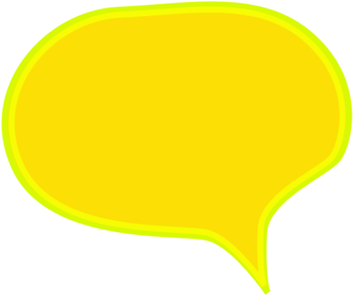 Comic Style Speech Bubble - Yellow Comic Speech Bubble Png (600x488)