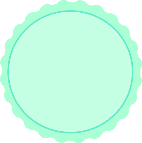 Blue Scallop Clip Art - Portable Network Graphics (594x600)