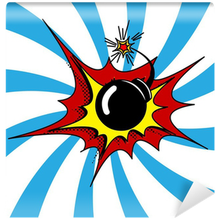 Comic Book Expressions Vector Illustration Art Wall - Comic Book (400x400)