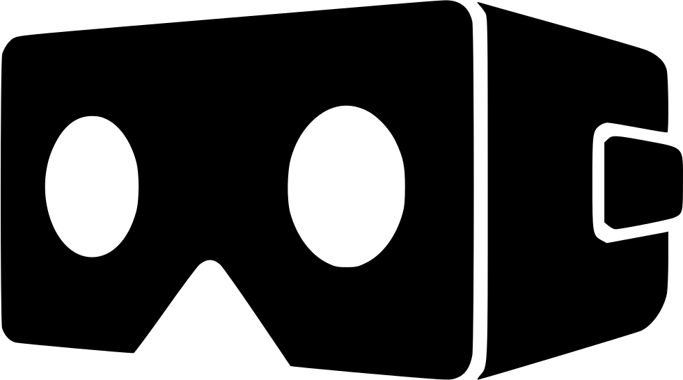 Virtual Reality Mode - Vr Icon Free (600x334)