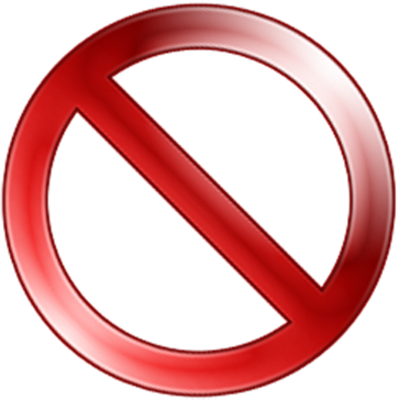 No Entry Sign Jpg (399x400)