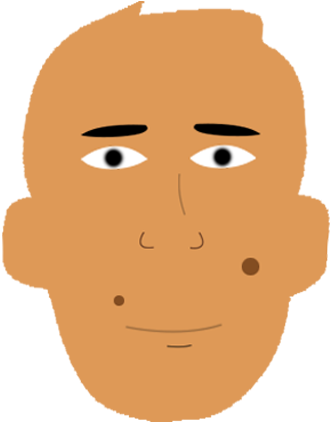 Moles - Cartoon (500x500)