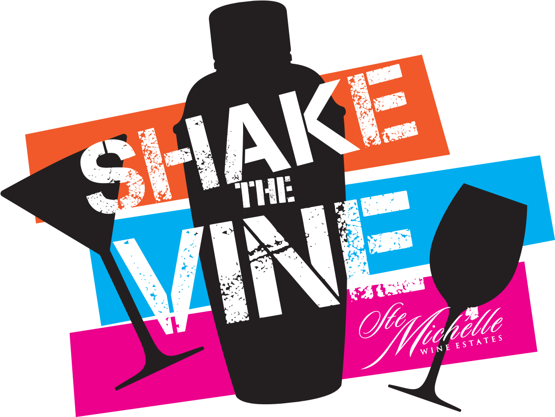 Shake The Vine Logo - Chevron Sentiments Black And Gold Panel V Poster Print (1130x864)