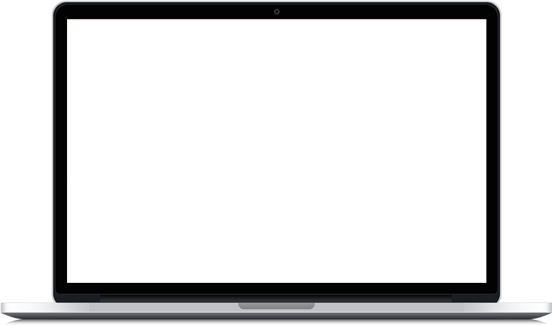 Laptop Icon - Pc Laptop Screen Vector (792x454)