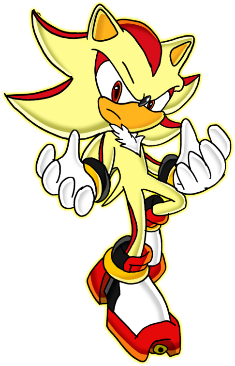 Super Shadow The Hedgehog - Super Shadow The Hedgehog (491x768)