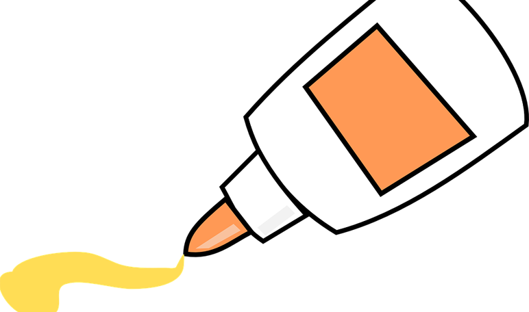 Glue Clip Art (772x456)