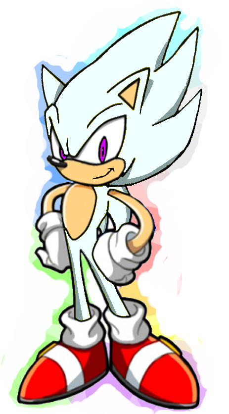 Super Hyper Sonic 3 Glow - Super Hyper Sonic 3 Glow (487x835)