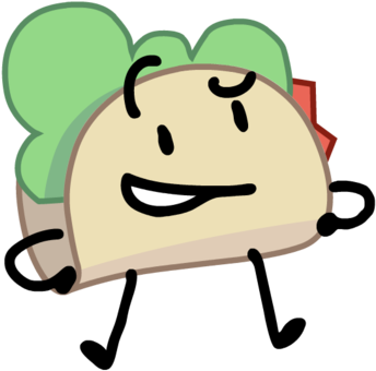 Taco - Bfb Taco Png (350x347)