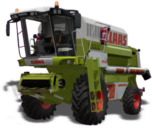 Claas Mega - Scale Model (512x512)