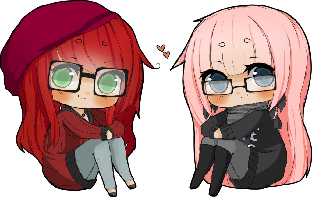 Image - Chibi Girl With Glasses (1024x647)