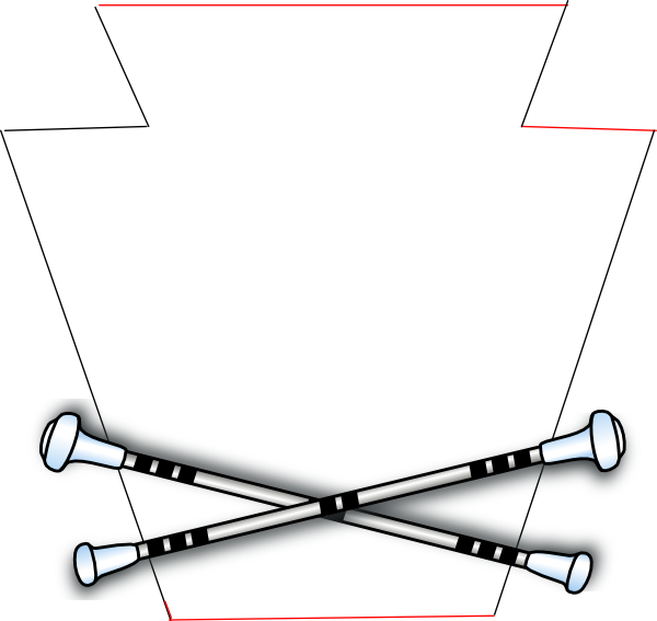 Baton Twirling Coloring Pages (600x567)