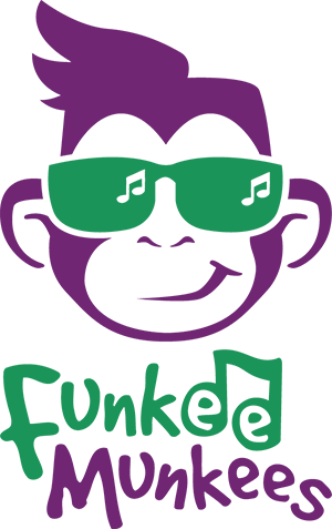 Funkee Munkee Logo Retina - Cartoon (300x477)