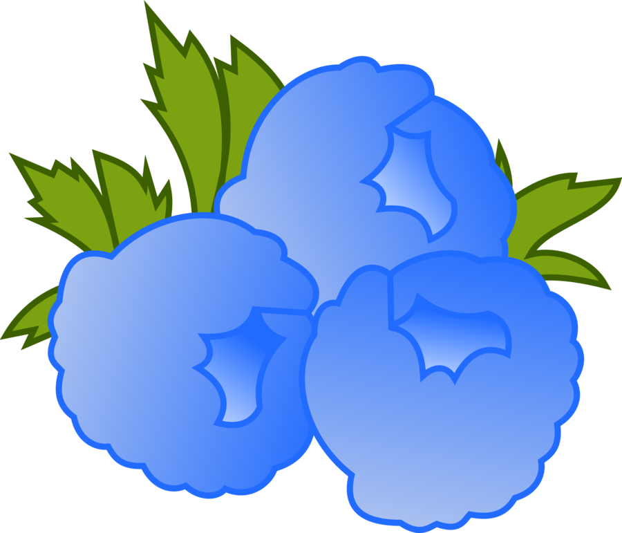 Raspberry Clipart Blue Raspberry - Mlp Blueberry Cutie Mark (900x771)