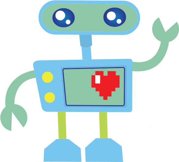 C4 Tech & Design New Orleans Web Design Team Robot - Design Technology Cartoon (600x600)