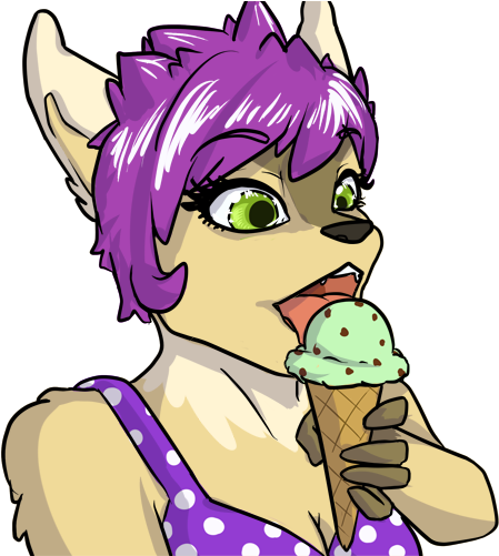 Ice Cream - Cartoon (500x500)
