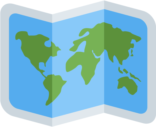 Twitter - Mapa Emoji Png (512x512)