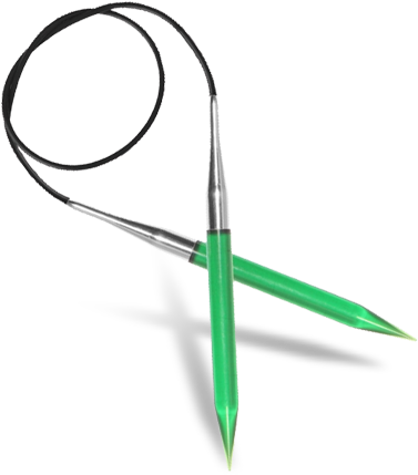 Fixed Circular Needles - Knitting (383x432)