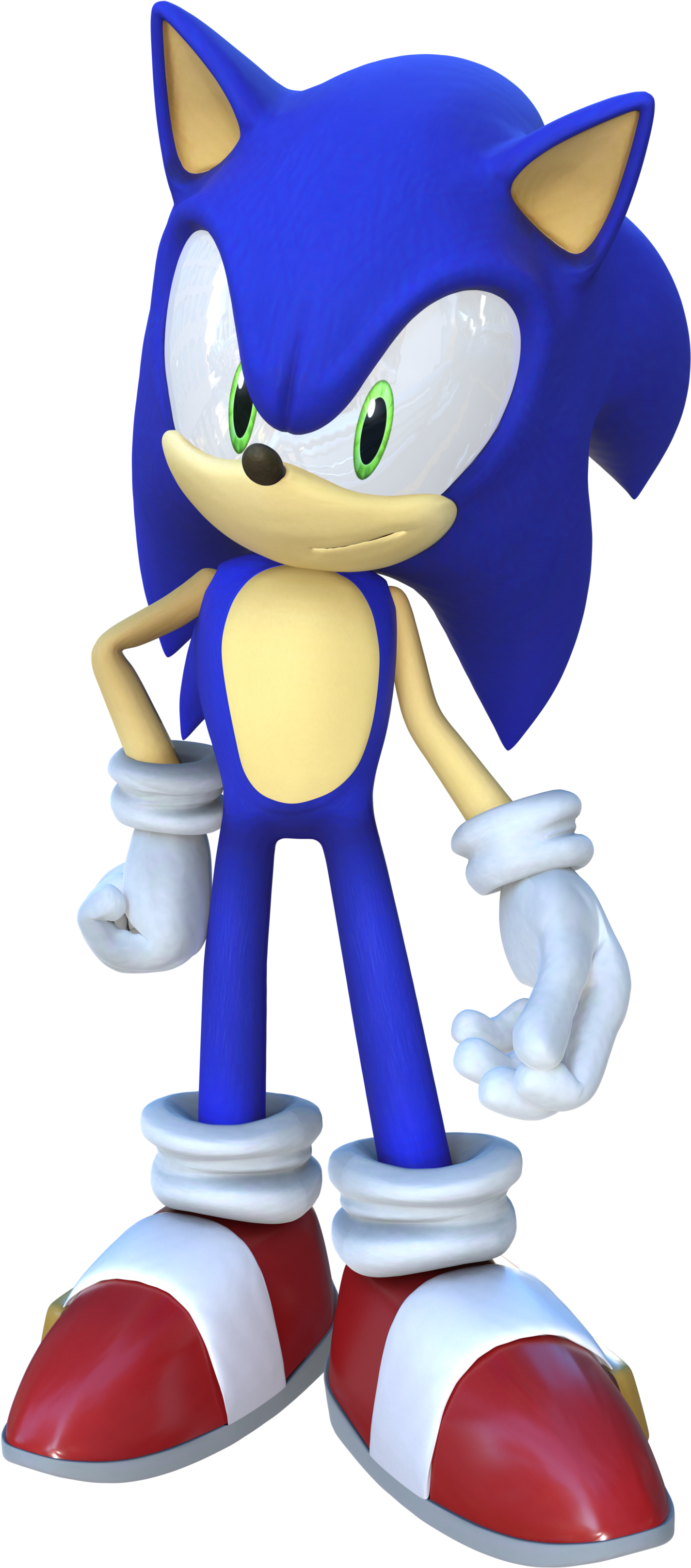 Sonic Unleashed Sonic The Hedgehog - Sonic Unleashed Sonic The Hedgehog (1600x3383)