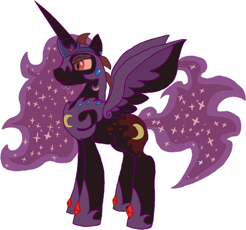 Nightterror Nebula By Starryoak - Nebula (900x891)