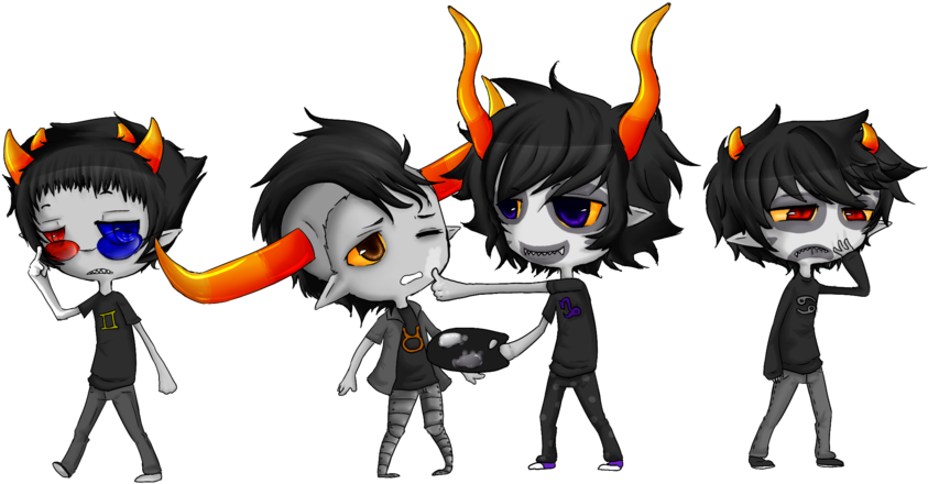 Gamzee's Face Painting By - Cartoon (900x460)