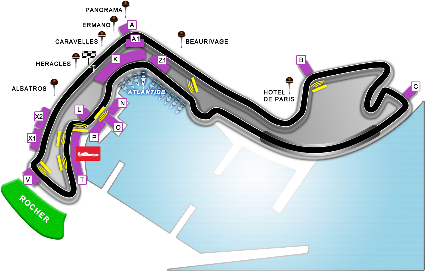 Continue Shopping - Circuit De Monaco (1600x1100)