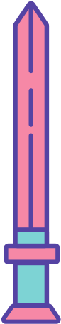 Video Game Sword Vector Illustration - Weapon (550x550)
