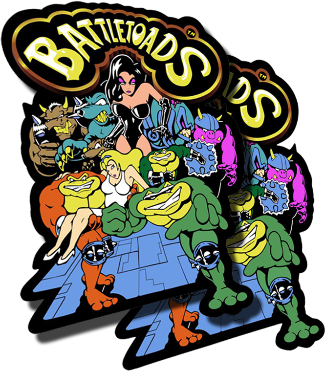 Battletoads Side Art - Battletoads Gameboy Color Gbc (675x900)