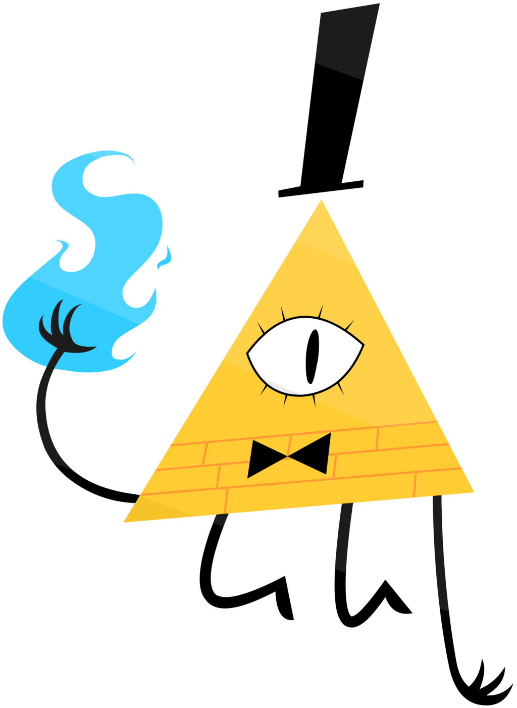 Bill Cipher Drawing Clip Art - Bill Cipher Drawing Clip Art (1024x1402)