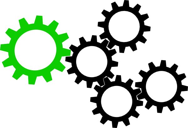 Cogs Vector Free Download (600x408)