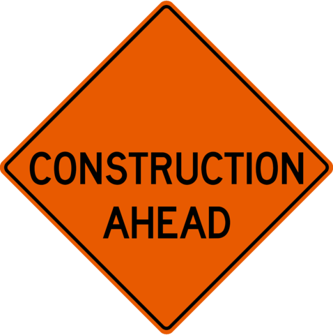 Road Work Ahead Sign (478x480)