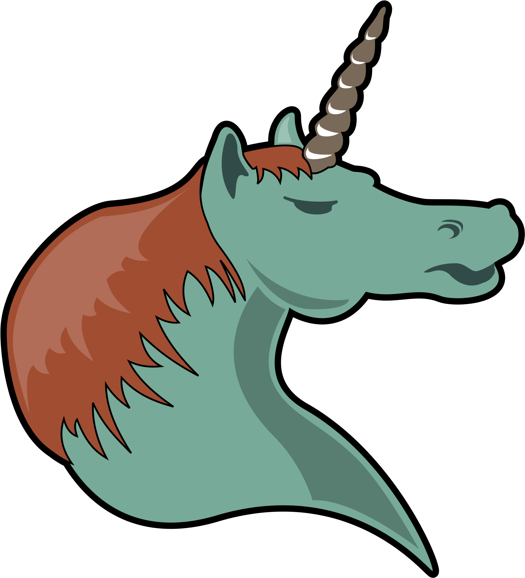 2000px Org Mode Unicorn - Org Mode Logo (2000x2173)