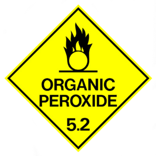 Organic Peroxide - Dangerous Goods Class 5.1 (500x500)