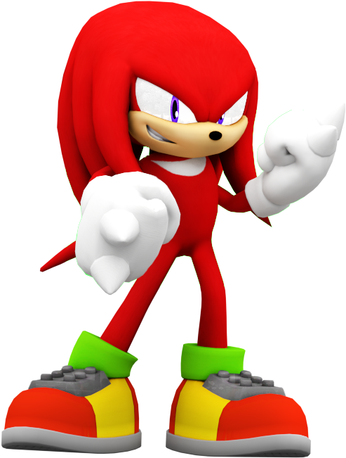 Knuckles The Echidna - Knuckles The Echidna (600x700)