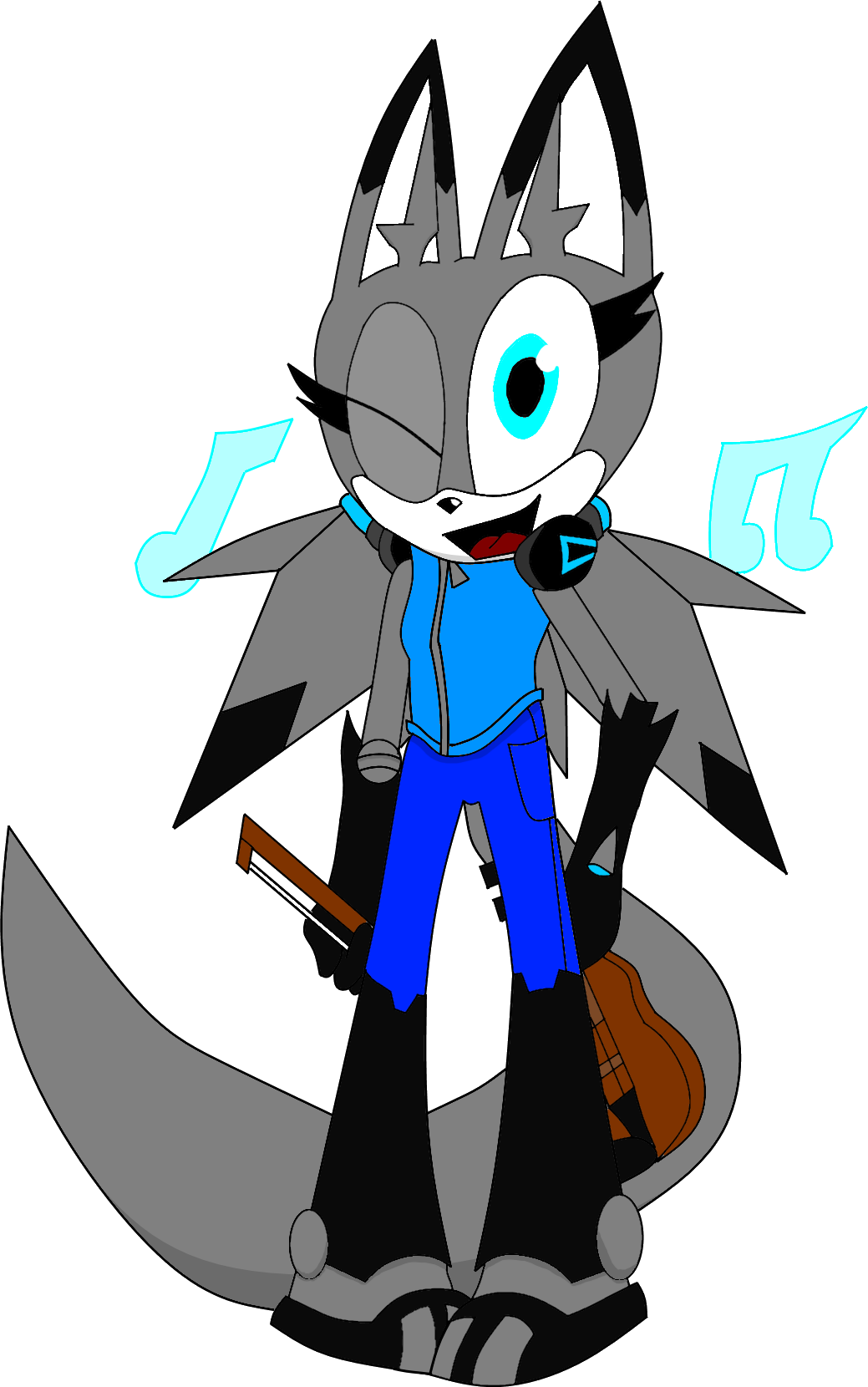 Amber The Razor-fox - Razor (1039x1660)