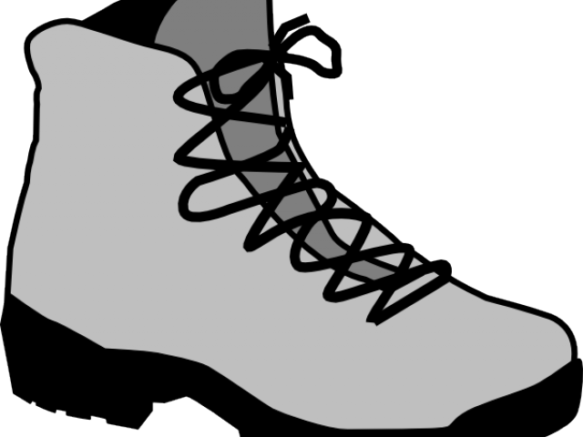 Hiking Boot Cliparts - Boot Clip Art (640x480)