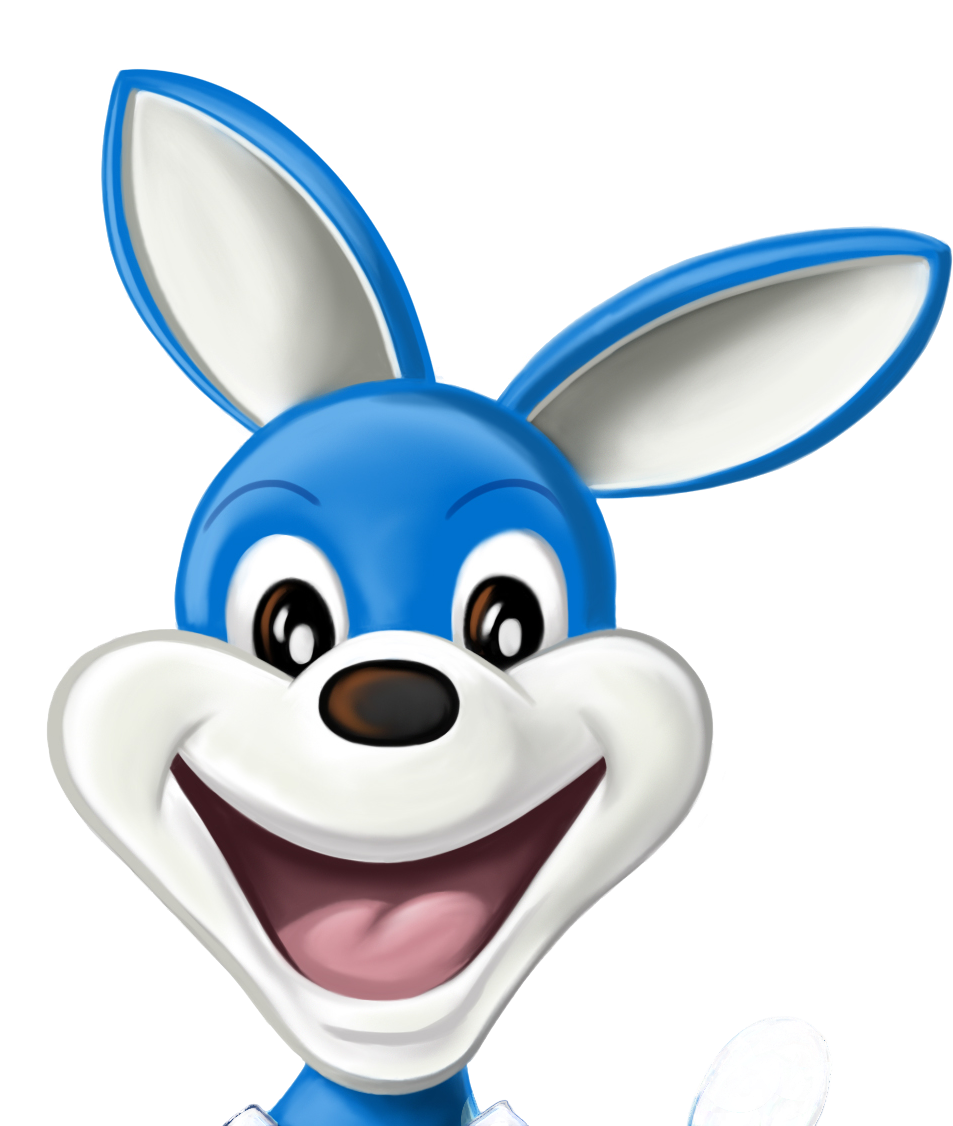 Thumbs Up - Blue Kangaroo (1065x1125)