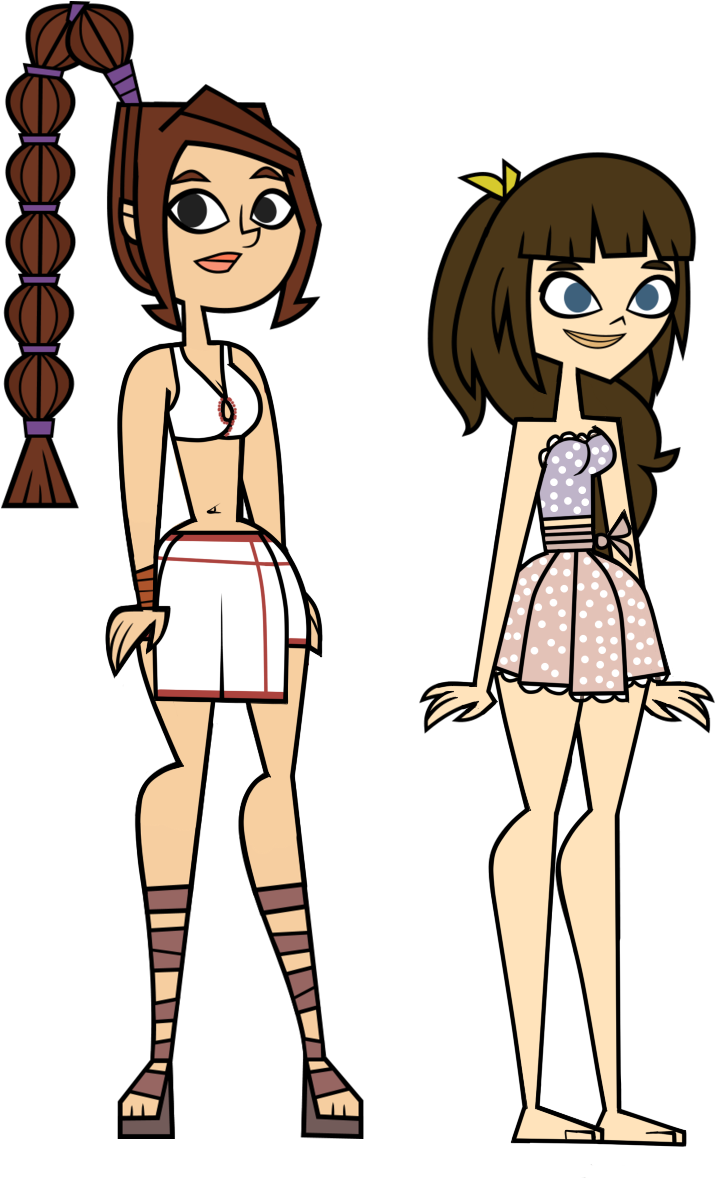 June And Shannon - Cartoon (813x1210)