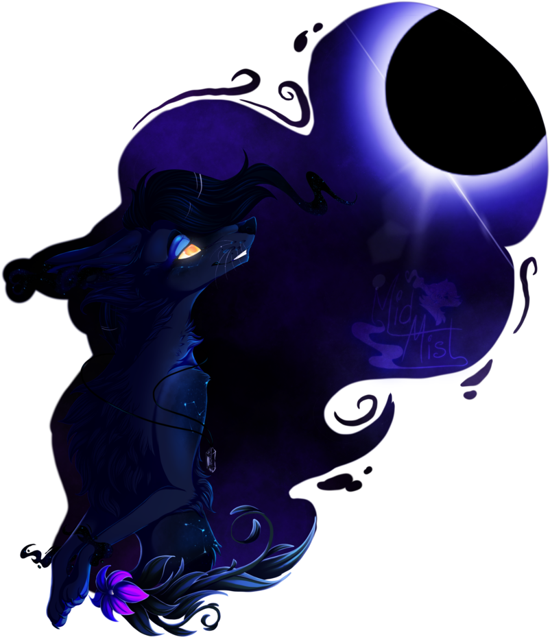 Loelsi And The Eclipse By Midmist - Illustration (828x966)