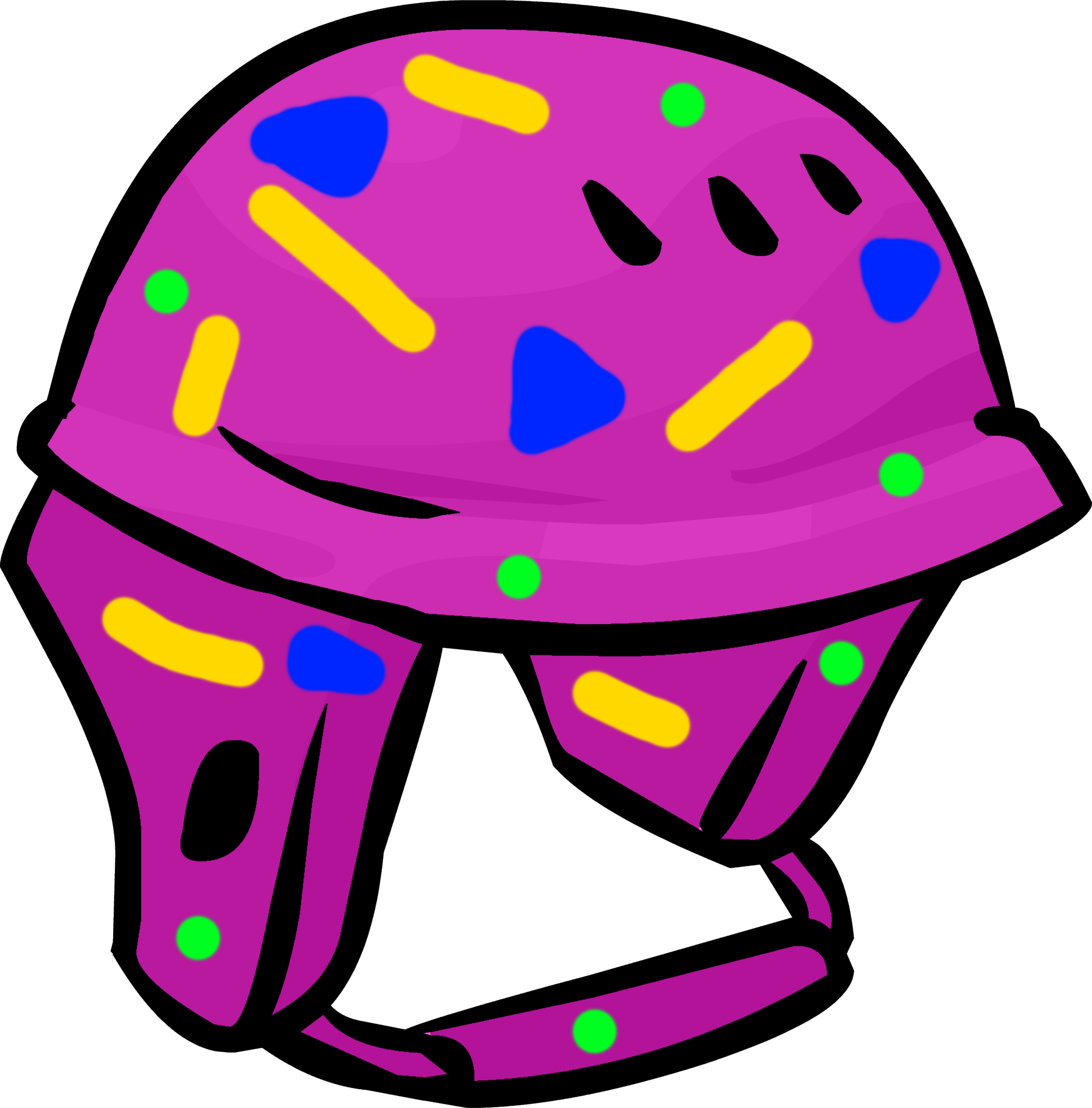 Patterned Laser Tag Helmet - Portable Network Graphics (1816x1843)