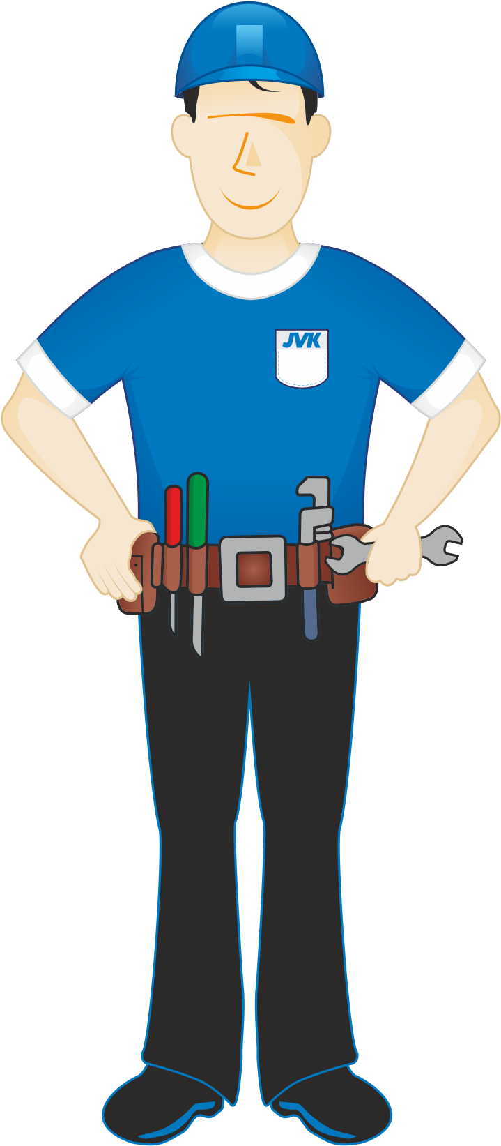 Handyman - Standing (886x1832)