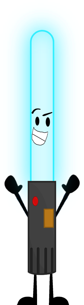 Lightsaber Pose - Bfdi Lightsaber (341x1090)