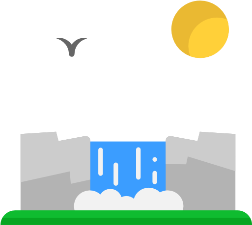 Waterfall Free Icon - Waterfall Icon Transparent (512x512)