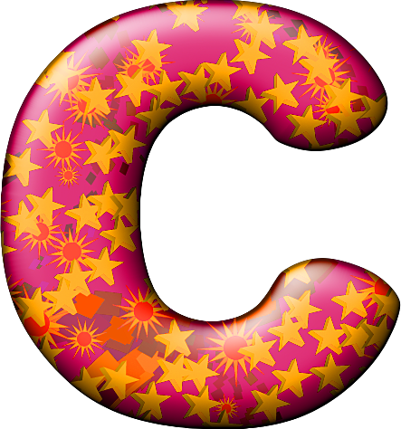 Letter C - Party Balloon Letter C (443x474)