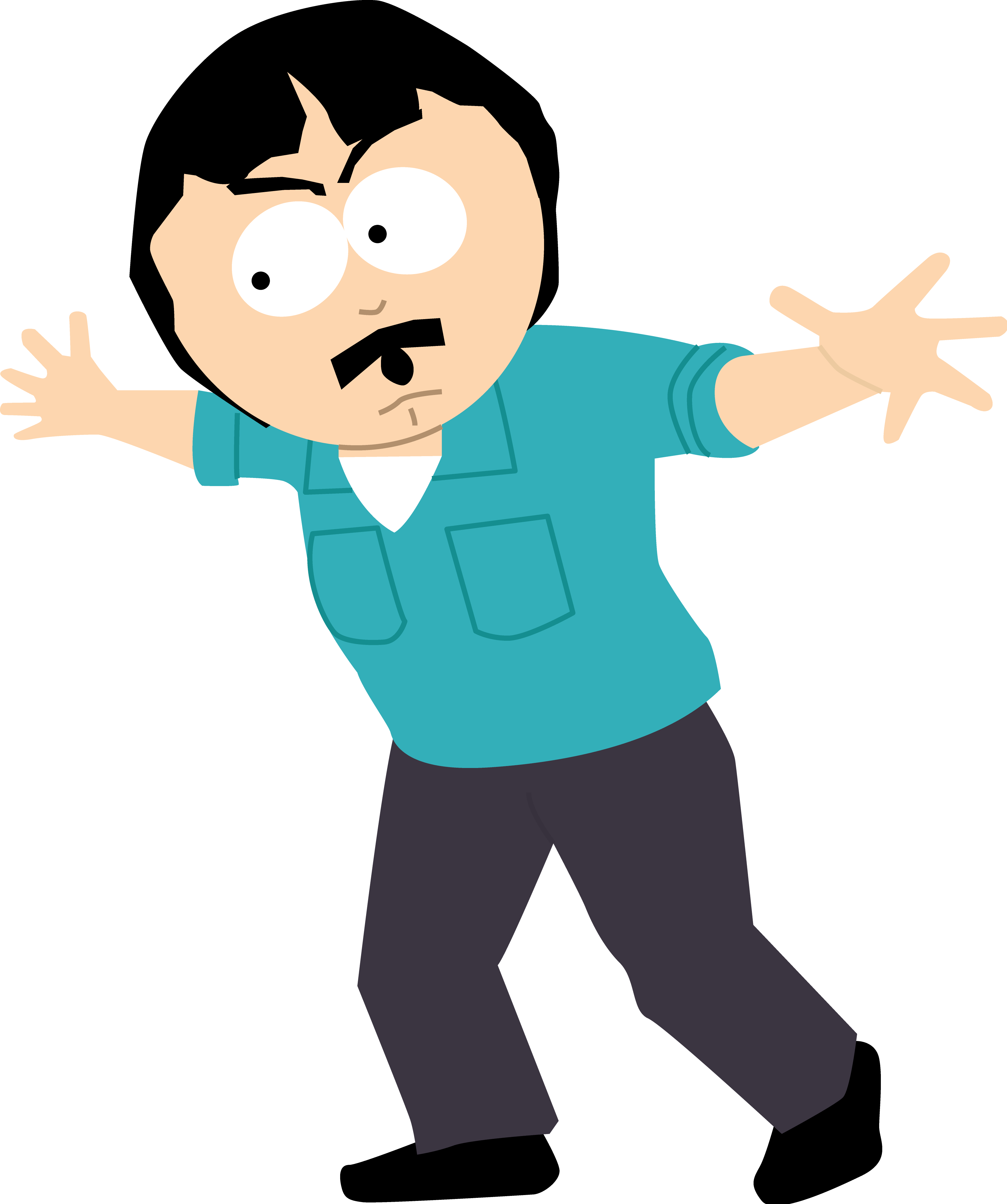 High Resolution Randy - Randy Marsh Bro Down (3600x4305)