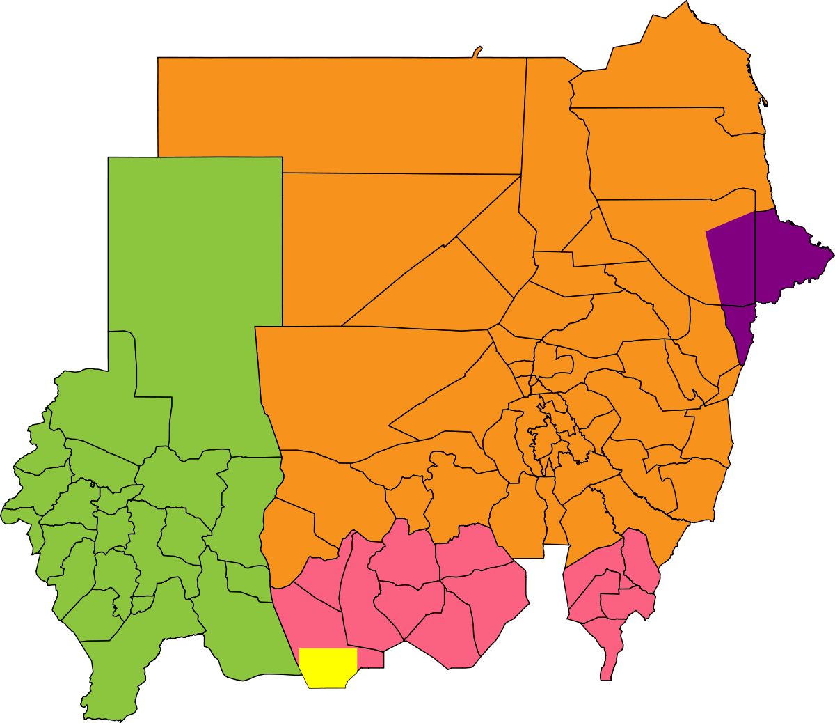 Darfur And South Sudan Map (1200x1038)