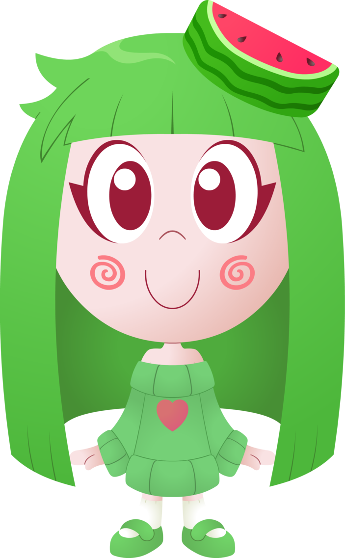 Vannamelon's Mini Melon By - Vannamelon Oc (703x1137)
