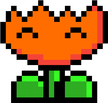 Super Mario World Fire Flower (592x592)