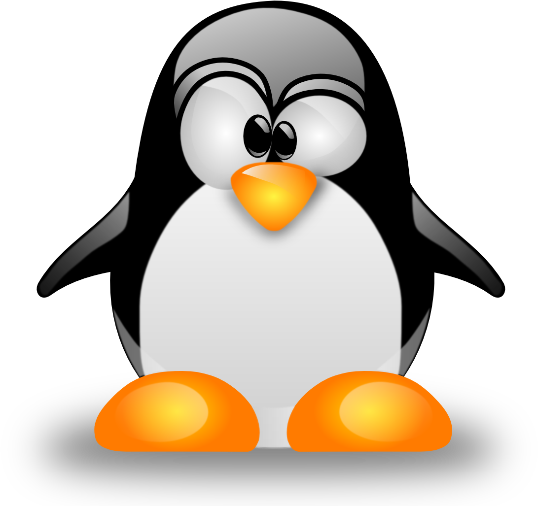 Linux Logo Transparent Png (1110x1055)