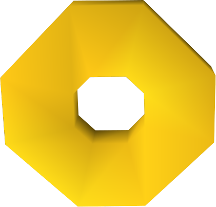 Pin Pineapple Slice Clip Art - Sign (421x403)