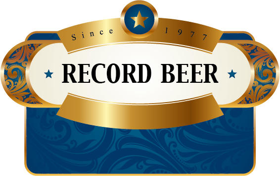 Recordbeer - Free Vector Labels (566x355)